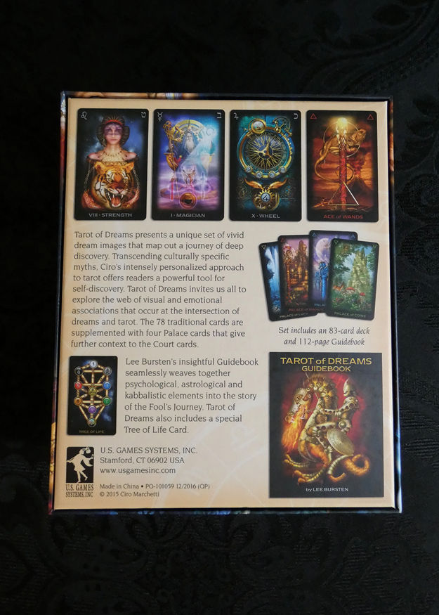 Ciro Marchetti's Tarot of Dreams Deck and Book Set
