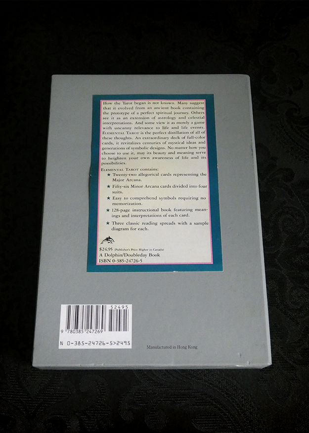 Elemental Tarot First Edition Box Set