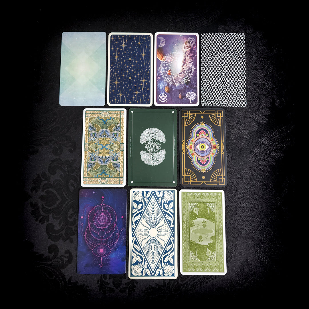 10 Mixed Judgement Tarot Cards