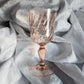 Pink Rosaline Swirl Goblet