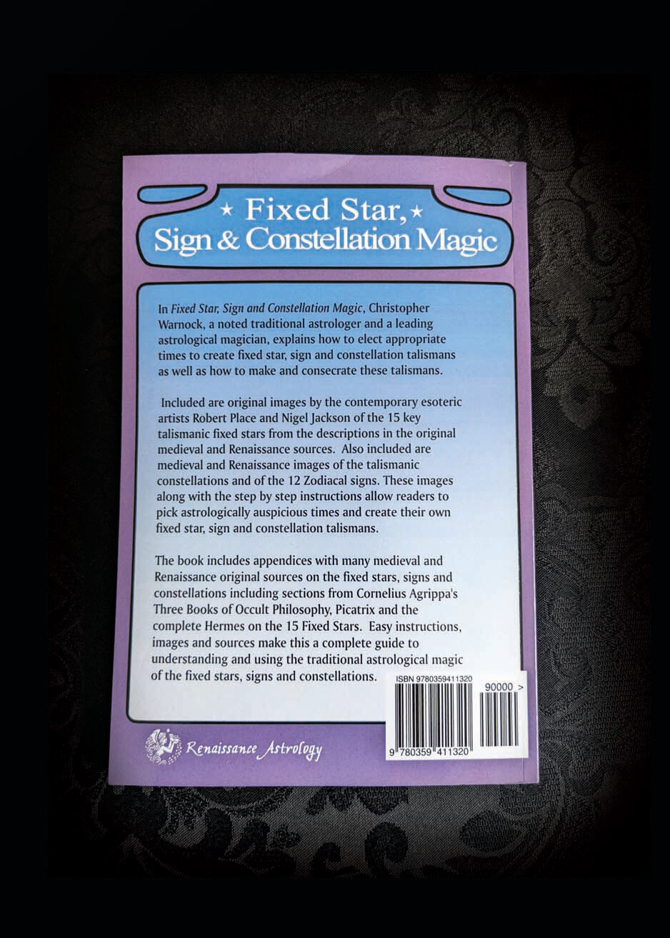 Magie des étoiles fixes, des signes et des constellations
