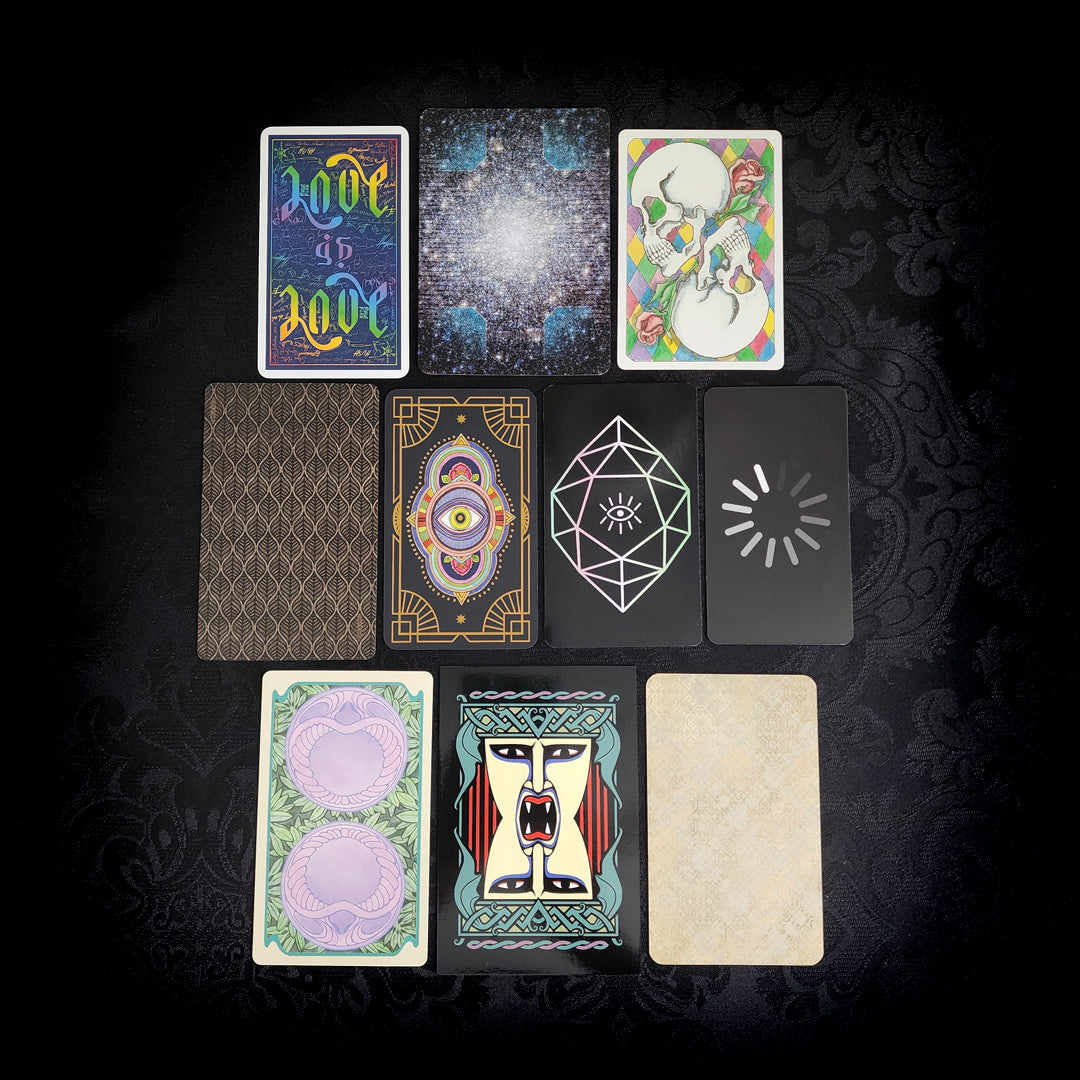 10 Mixed Justice Tarot Cards