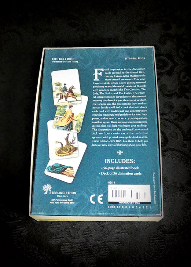 Cartes divinatoires Lenormand