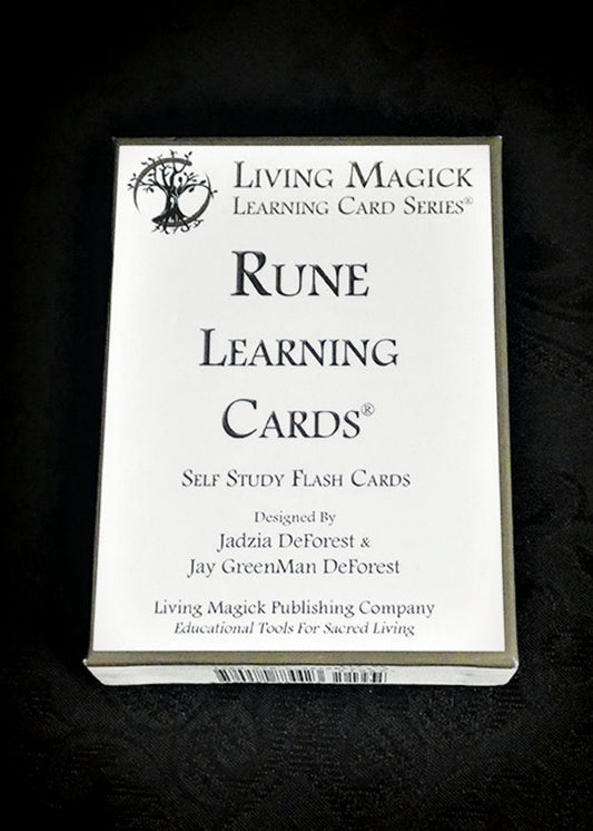 Série de cartes pédagogiques Living Magick Cartes pédagogiques sur les runes