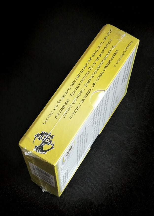 Série de cartes d'apprentissage Living Magick – Cristaux et Pierres