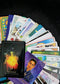 Mixed Tarot and Oracle Card Collection Green Velvet 50 Cards