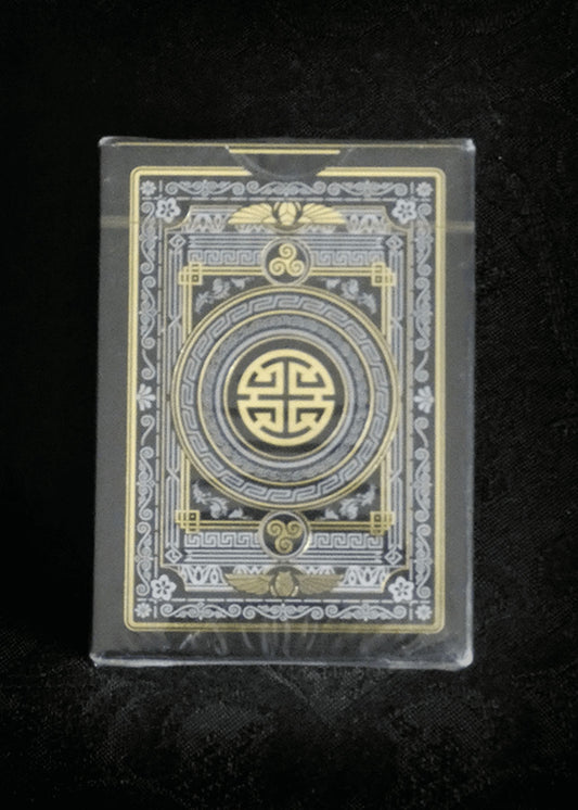 Mythical Creatures - Black Silver & Gold Edition Playing Cards