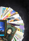 Mixed Tarot and Oracle Card Collection Silver Velvet 50 Cards