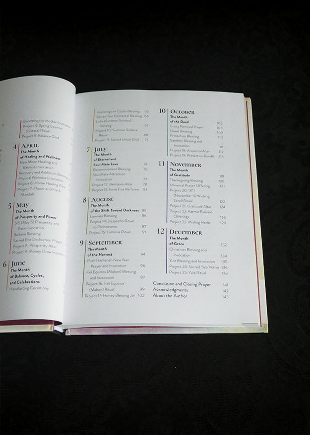 Livre des bénédictions et des rituels, Le