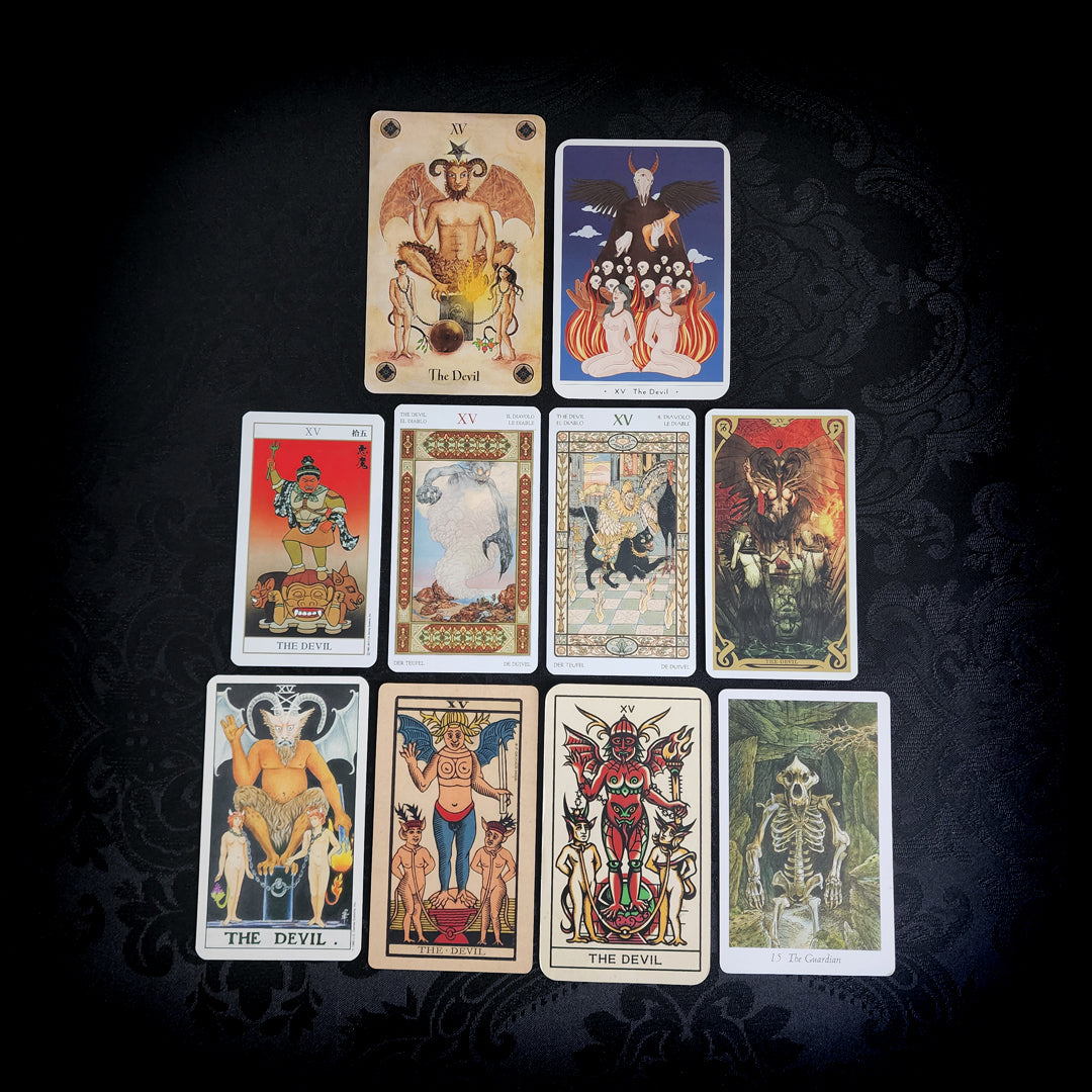 10 Mixed The Devil Tarot Cards