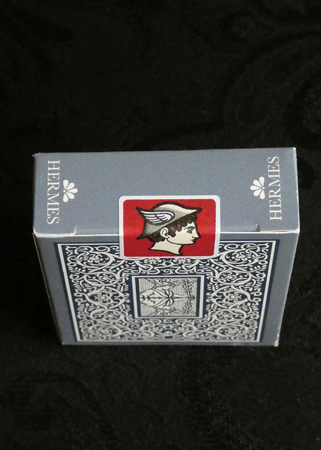L'Oracle des Cartes à Jouer Hermès Bleu