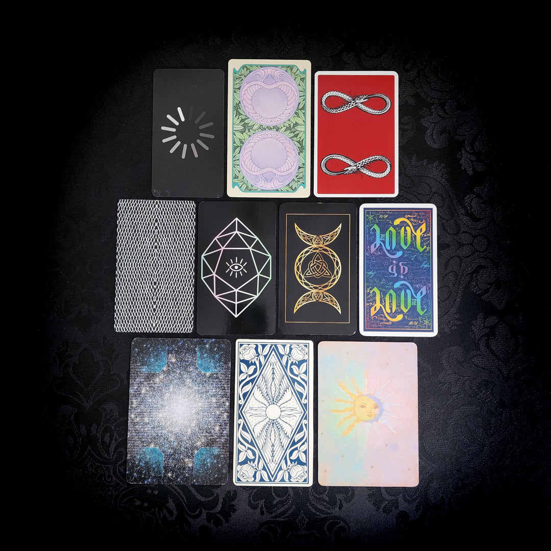 10 Mixed The Lovers Tarot Cards