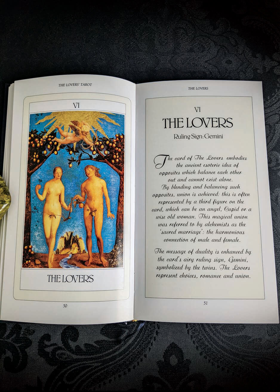 Guide du Tarot des Amoureux, Affaires de Cœur