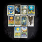 10 Mixed The Moon Tarot Cards